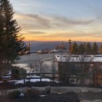 sunset view from Foxfire Grille