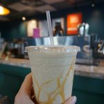 caramel frappuccino at one of the best coffee shops in Winston-Salem