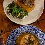 shrimp and grits and lamb shank