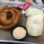 wrap and onion rings. Club Wyndham Bonnet Creek Review.