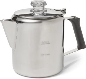 Stainless Steel Coffee Percolator for car camping