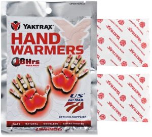Yaktrax Hand Warmers for cold winter days