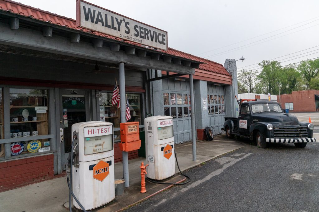 Wally's Service Station is one of the best things to do in Mount Airy, NC