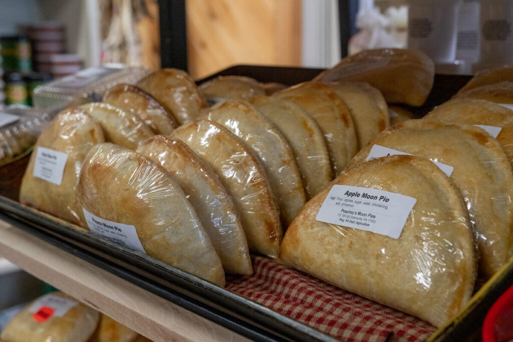 fry pies from the Amish community in Big Valley, PA