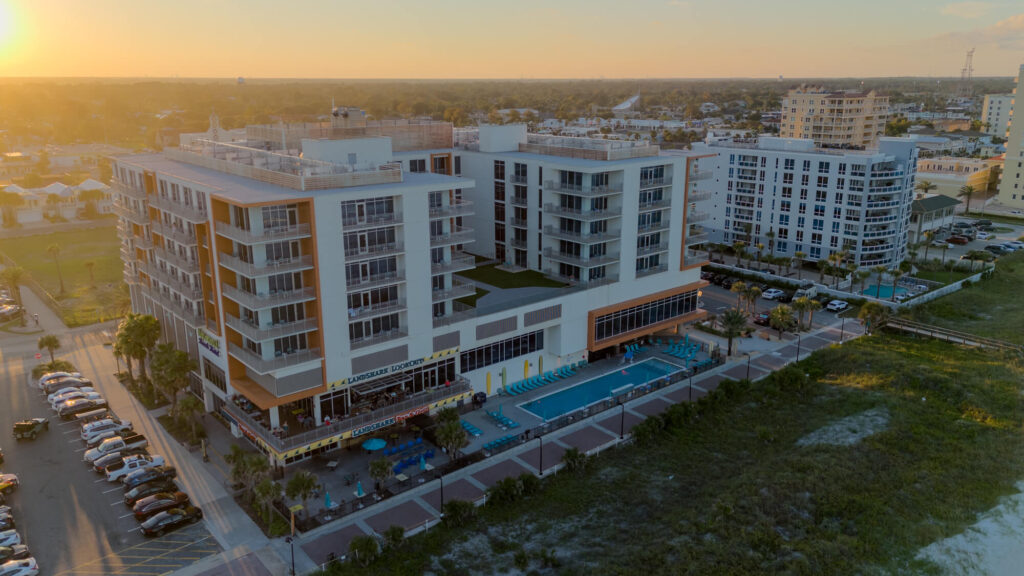 Tourism Board Pitch Template- Margaritaville-Jacksonville Beach in Florida.